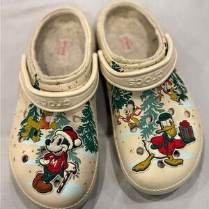CROCS Christmas Disney Slippers